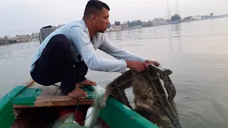 تعال شوف شنو صدنه اليوم في اعماق شط العرب 😱