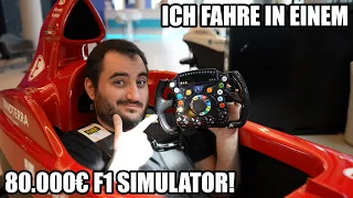 Ich fahre in einem 80.000 Euro F1 Simulator!