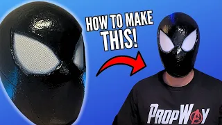 Symbiote Spider-Man Mask | EASY DIY Tutorial PS5