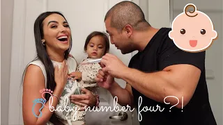 FINDING OUT WE ARE PREGNANT WITH BABY NUMBER FOUR!!!!!! | The Chavez Family