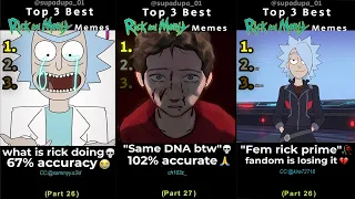 Ranking Best Rick and Morty Memes COMPILATION Part 1 (Part 1-30)