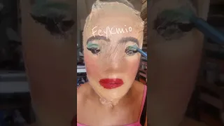 Makyajımı Streç fim kullanarak yaptım