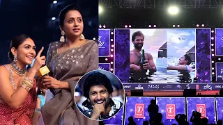 Nani and Mrunal's Reaction to Vijay & Rashmika's Picture | Hi Nanna Pre-Release Event | Gulte.com