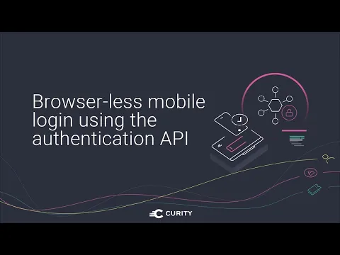 Browser-less mobile login using the authentication API