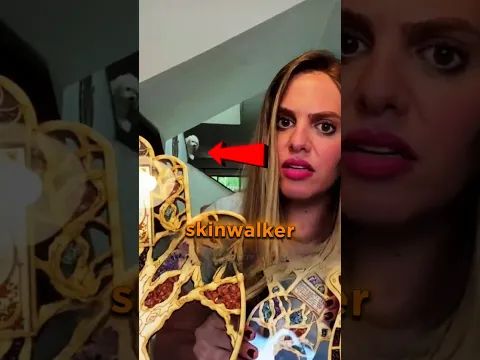 Ela achou que seu cachorro era um skinwalker 😲😱 #curiosidades #shorts