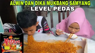 ALWIN DAN DIKA MUKBANG MIE SAMYANG!!!