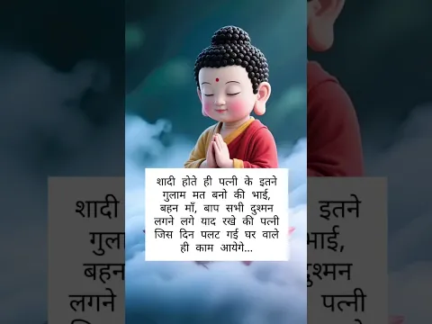 शादी होते ही पत्नी के इतने गुलाम #buddhansh #story #motivational #gautambudhastory #viral #trending