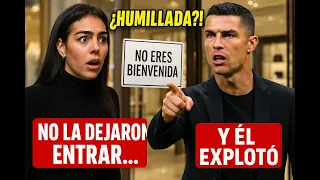 LA VEZ QUE HUMILLARON A GEORGINA… Y RONALDO RESPONDIÓ COMO NADIE ESPERABA.
