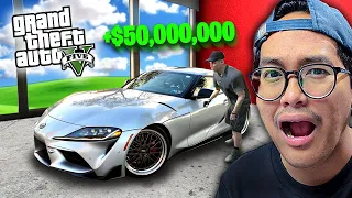 AKU MENCURI MOBIL SUPRA TERLANGKA DI GTA 5! (MOD)