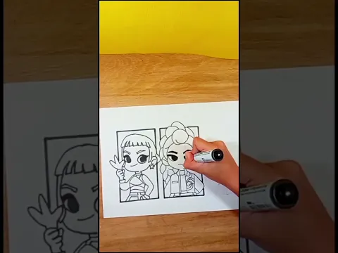 🔥🛑Las guerreras k-pop: Huntrix Lumi, Joy, Mira! #kpopdemonhunters #new #neflix #shorts #kpop #fanart