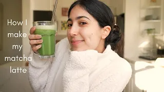 How I make my matcha latte!