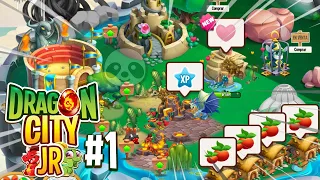 MI NUEVA CUENTA HUMILDE NIVEL 1 ¡WTF!😳 NUEVA SERIE DESDE CERO... Dragon City Jr #1