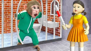 Monkey baby shark | Nursery Rhymes & Kids Songs |Bobby Kids Songs