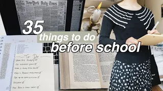 35 things to do before Back to School 2021