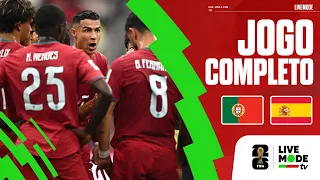 JOGO COMPLETO: Portugal x Espanha | Mundial FIFA 2026 | Oitavos de Final