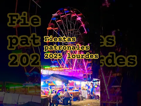 Fiestas patronales 2025 #ruedas #elsalvador #lourdes