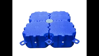 How to Assemble Your HDPE Floating Dock？