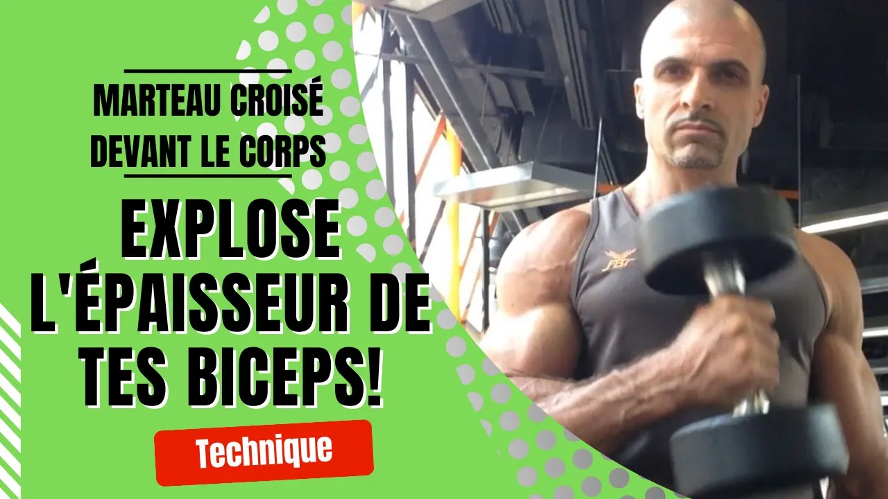 Image Curl martello incrociato con rotazione