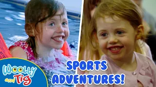 @WoollyandTigOfficial - Lets Get Active!💃 | 🏊🏻‍♀️Summer Olympics🚴🏼‍♀️| TV Show for Kids | Toy Spider