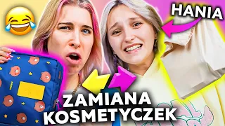 ♦ HANIA PRZYNIOSŁA WOREK! 🤣 NAJTRUDNIEJSZA ZAMIANA KOSMETYCZEK z Genzie ♦ Agnieszka Grzelak Beauty