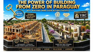 🇵🇾 PARAGUAY REAL ESTATE: IS IT BETTER TO BUILD OR BUY? (High-Yield Strategy)🇵🇾 
