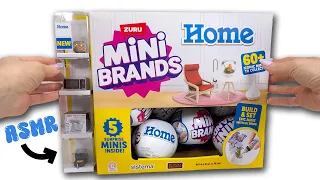 ASMR | ZURU MiniBrands HOME FULL BOX Opening! DIY Miniature Building