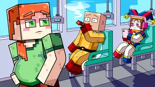 [Animation] Bus Story of Kind Baby Nugget And Pregnant Alex | A Lesson In Kindness | AZ KidzTown