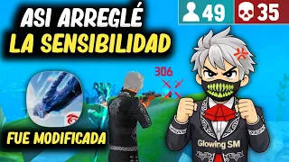 ESTO LE HICE A MI SENSIBILIDAD🎯PARA PEGAR EN LA NUEVA ACTUALIZACION DE FREE FIRE☠️!!