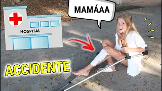 DANIELA SE CAE TIENE UN ACCIDENTE 😱 SE ROMPE LA PIERNA Y NO PUEDE ANDAR 😭 Daniela DivertiGuay