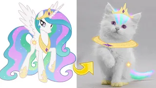 Princess Celestia as Cat MLP