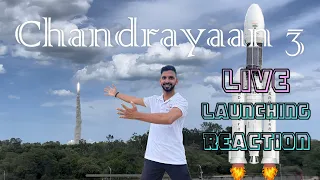Chandrayaan 3 Live Launching Reaction 🚀 || My First Vlog For Mission Moon #chandrayaan3 #trending