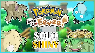 ✨ [RETO POKÉMON] ¿ME PUEDO PASAR POKÉMON LET'S GO! EEVEE SOLO CON POKÉMON SHINY?