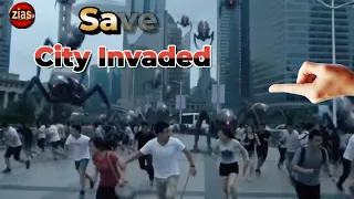 Heroic Military Rescue Team & Hero Robot Dog Saves City from Giant Insect Invasion