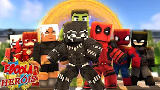 Minecraft: PRIMEIRO DIA DE AULA - Ep.01 (ESCOLA DE HERÓIS) NOVA SÉRIE!