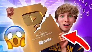 BREAKING My 1 MILLION Play Button!?