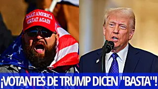 ¡COLAPSO TOTAL! Los seguidores de Trump ABANDONAN el barco