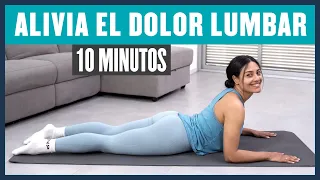 ⭐️ Ejercicios para ALIVIAR el DOLOR LUMBAR y de la CIÁTICA ⭐️