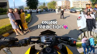 🤯Superbikes in College Fest | DIT University Dehradun | Loudest Kawasaki Z900 #z900 #kawasaki #bike