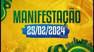 MANIFESTAÇÃO PELO ESTADO DEMOCRÁTICO DE DIREITO 25/02/2024