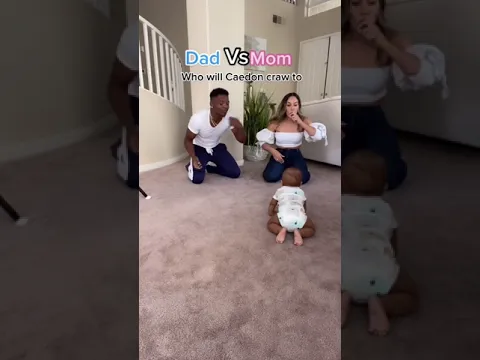 Baby Caedon has to choose between MOM vs DAD 🥺 #shorts #thebeverlyhalls