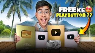 Itne Sare Free Ke Play Buttons?? 🤩😱 || YouTube Ne bheja itne PlayButtons || GovinD Gamer YT