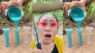 Survival Skills: SMART idea and USEFUL In Forest with Single Mom #bushcraft #camping #outdoors 