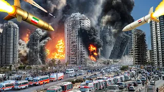 IRAN, H0UTHI DAN H4M4S BERSAMAAN LUNCURKAN SERANGAN RUDAL MEMATIKAN! Tel Aviv - Haifa Status Darurat
