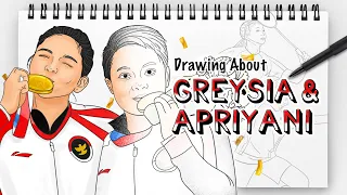 GREYSIA POLII & APRIYANI RAHAYU - DRAW MY LIFE INDONESIA