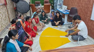 सर्कुलर प्लाजो कैसे बनाएं ,ऑफलाइन क्लास