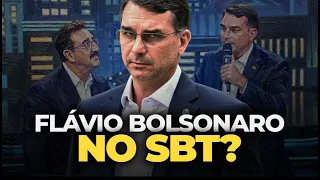 Flávio Bolsonaro: "Eu posso ter lado, você, Ratinho, pode ter lado, quem não pode ter lado é o juiz"