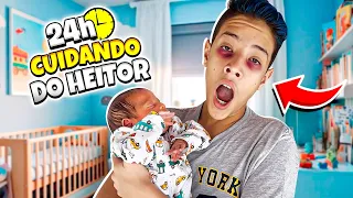PASSEI 24 HORAS CUIDANDO DO HEITOR *muito difícil