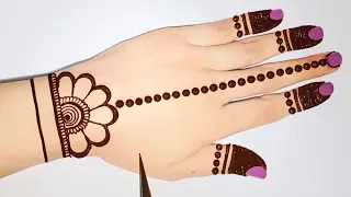 Beautiful Jewelry Mehndi designs for hands || Easy Simple mehandi design || Stylish Mehendi designs