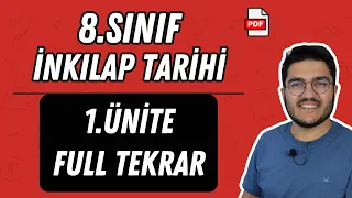8.Sınıf İnkılap Tarihi 1.Ünite Full Tekrar