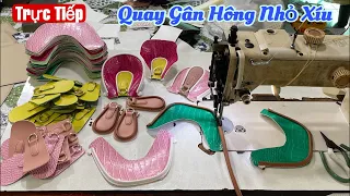 trực tiếp! quay gân hông tròn nhỏ xíu và cánh gà của túi xách nhỏ nhỏ xinh xinh
